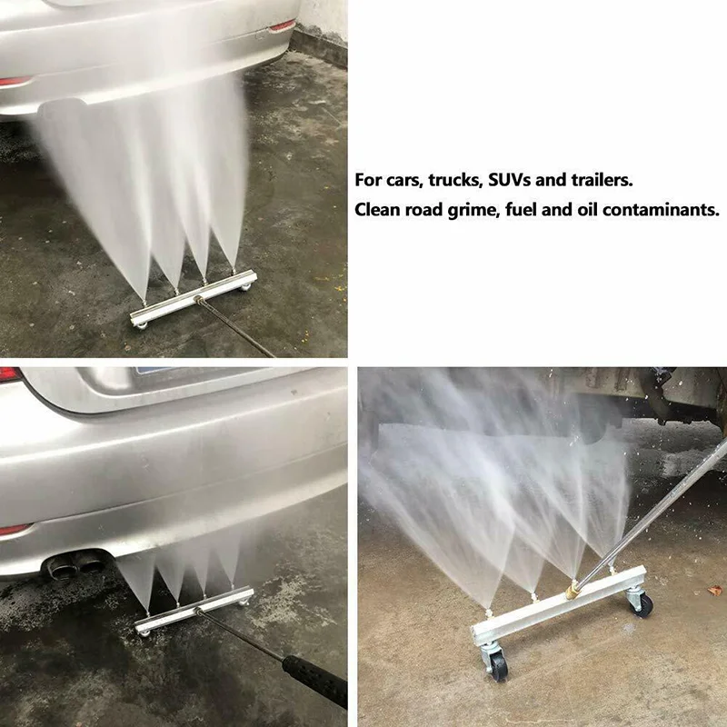 Мойка высокого давления автомобиля шасси очиститель под для рамы корпуса очистки дороги сопло воды метла HY99