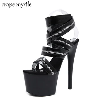

ladies shoes block heel Sexy heels wedding Pumps High sandals Platform Women Shoes High heels sandalias de plataforma YMA825