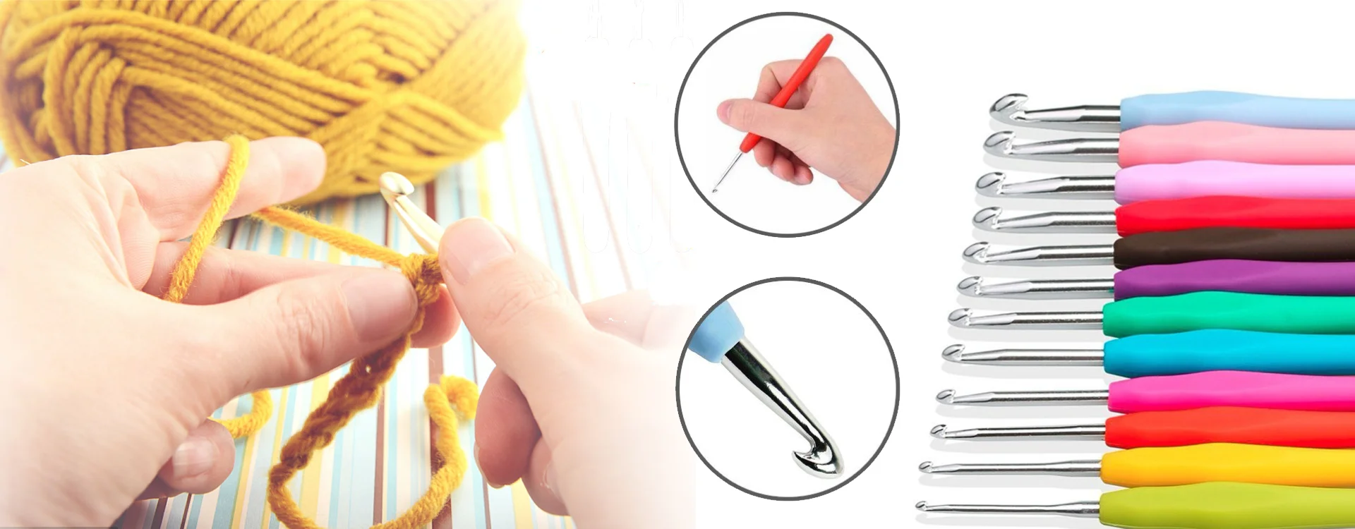 36 Styles Crochet Hooks Set Knitting With Yarn Weave Knitting Needles Hook  Kit Sewing Tools Gauge Scissors Knit With Storage Bag - Sewing Tools &  Accessory - AliExpress