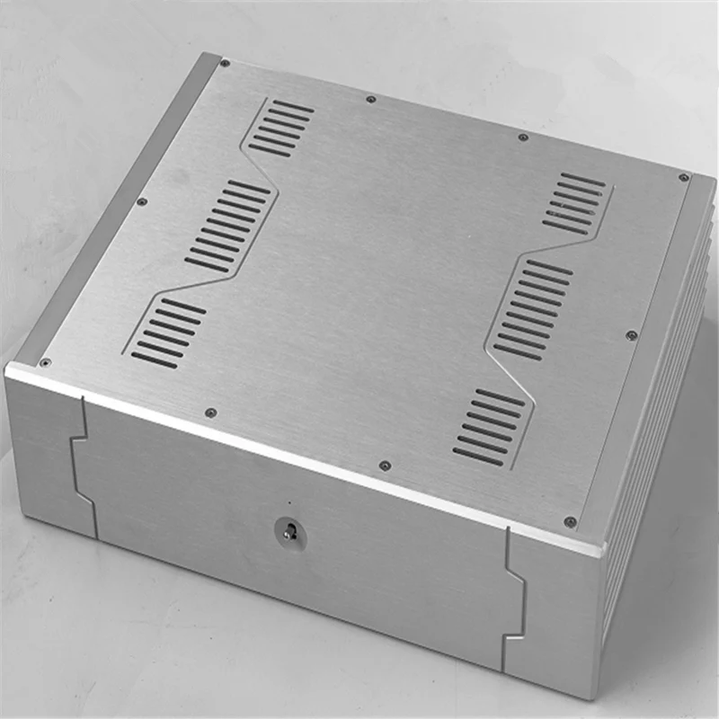 BZ4310C Aluminum enclosure Preamp chassis Power font b amplifier b font case box size 430 105