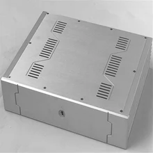 BZ4310C Aluminum enclosure Preamp chassis Power amplifier case/box size 430*105*340mm