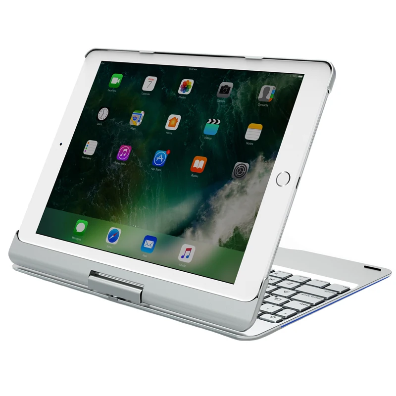 Роскошный вращающийся на 360 градусов чехол из алюминиевого сплава для Apple iPad Pro 9 7