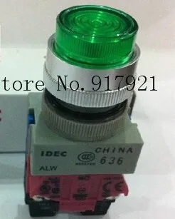 

[ZOB] New original IDEC Izumi illuminated pushbutton switch ALW22210DG / R Spot --10pcs/lot
