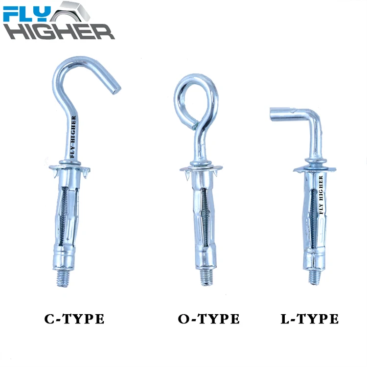 6X52 металлический анкер для пустотелых конструкций с крюком-C Тип 20 шт./кор