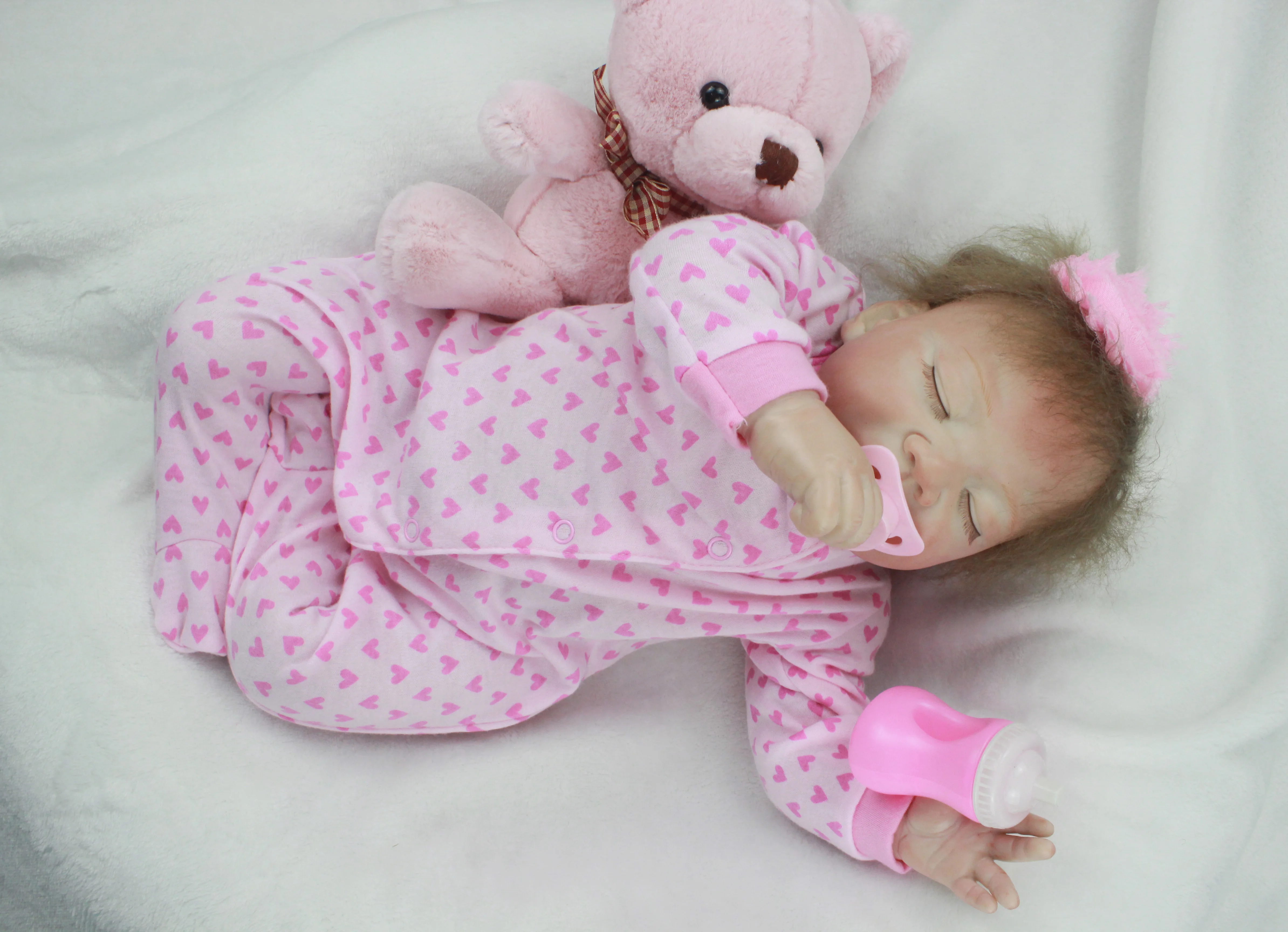 20 дюймов реалистичные куклы Reborn Baby ручной работы виниловые куклы мягкие куклы игрушки развивающие игрушки для детей модные подарки