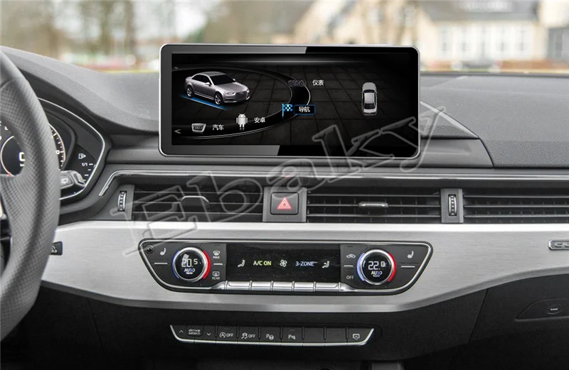 Clearance NaviTopia 10.25inch 8 core RAM 2G ROM 32G Android 8.1 Car GPS Radio player for Audi A4L/A5 2009 2010 2011 2012 2013 2014 2015 13