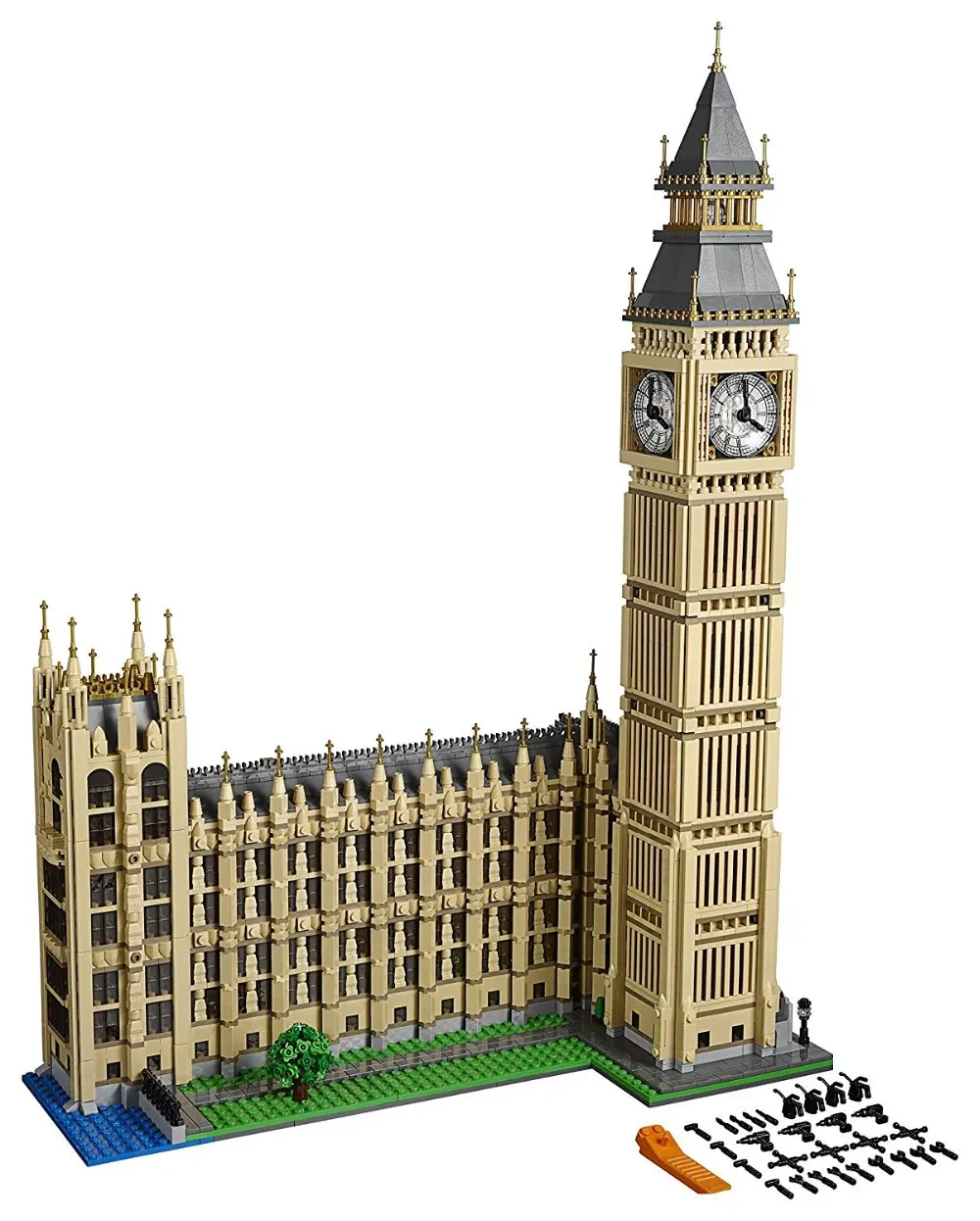 

Lepin 17005 4163Pcs City Street Big Ben Elizabeth Tower Model Building Kit Set Blocks Bricks Children Toy 10253