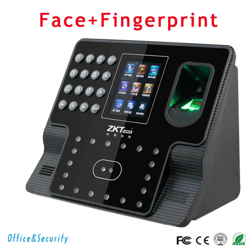 

Multilanguage ZKTeco iface102 Iface 102 Biometric Facial fingerprint time attendance Multifuncitonal Time recording Machine