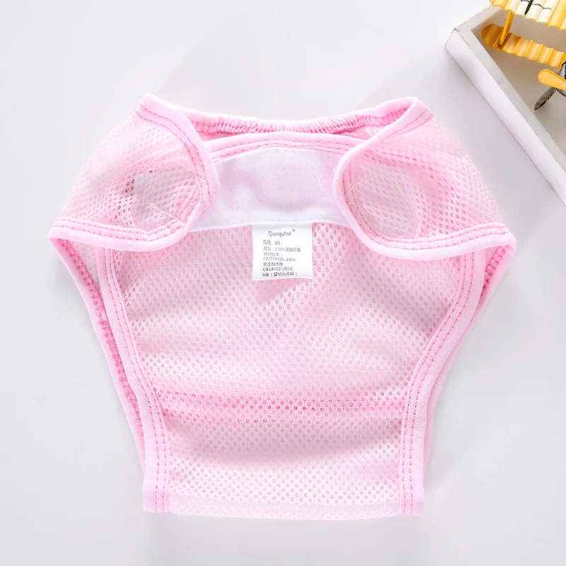 

Baby Diapers Reusable Nappies Cloth Diaper Washable Mesh Pocket Nappy Newborn Summer Breathable Diapers Infant Cotton liner