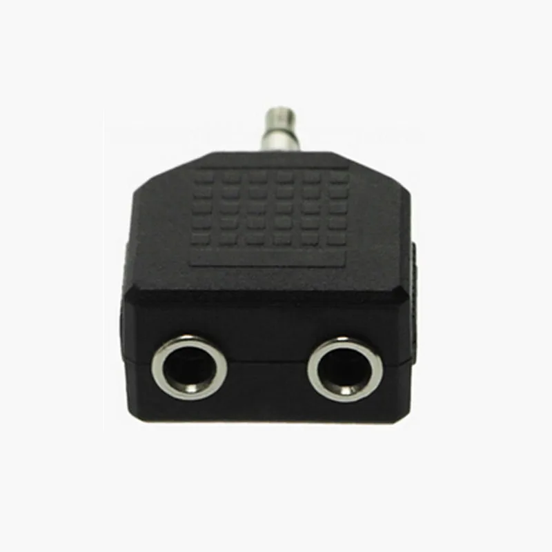 

Couple Earphone Adapter Aux 3.5mm Stereo Audio Jack 2 Way Y Splitter Plug Two Headphones Cable Headphone Adaptor Audio Extension