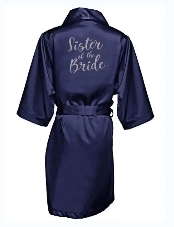 Индивидуальный логотип, кимоно из искусственного шелка, халат для женщин, для свадьбы, невесты, подружки невесты, халаты для девичника, свадебная одежда