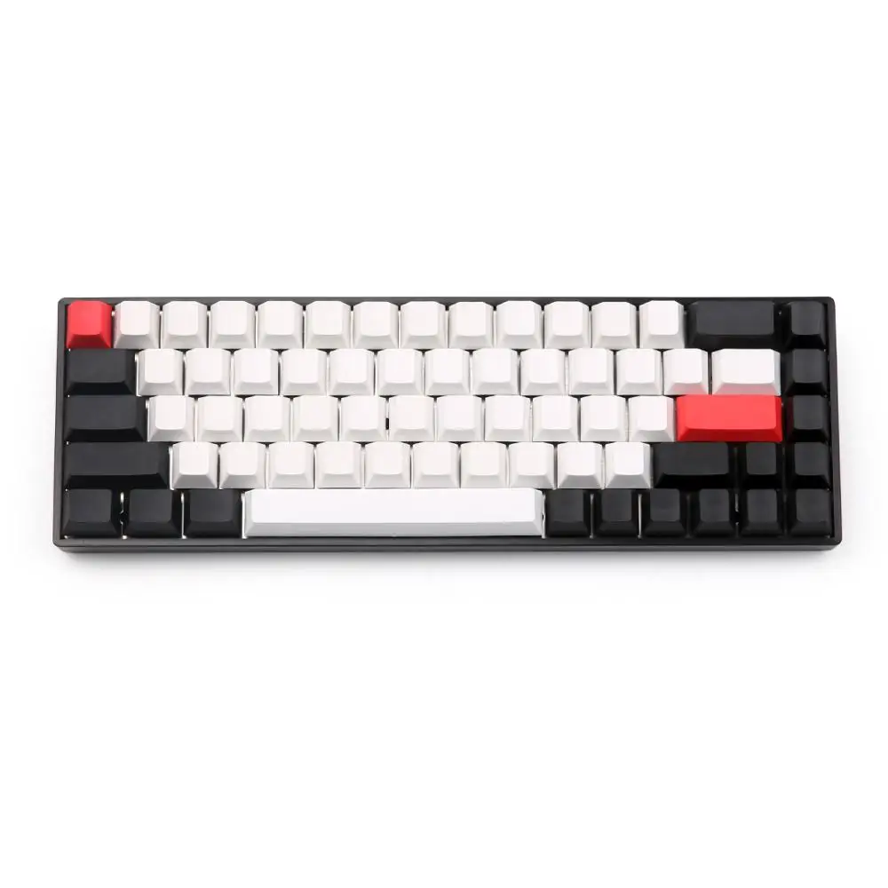 Пустой pbt keycap совместимый с tada68 gk64 механическая клавиатура Вишневый профиль 1 75