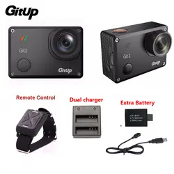 Gitup Git2 Новатэк 96660 1080 P Wi-Fi 2 К Спорт на открытом воздухе действие Камера + пульт Управление + дополнительная 1 шт. батарея + Батарея Зарядное