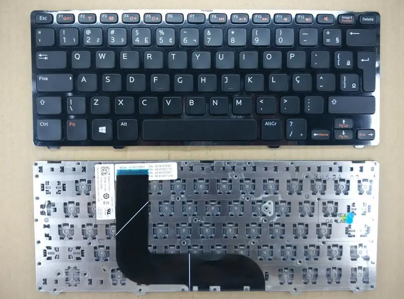 New Brazil Br Laptop Keyboard For Dell Inspiron N411z 5423 14z 5423 14z 3360 1618l 13z 5323 5323 Vostro 3360 V3360 Replacement Keyboards Aliexpress