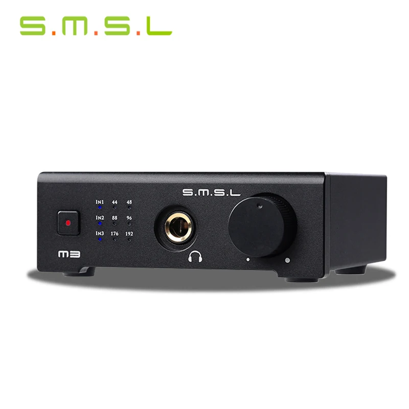 SMSL M3 USB HD аудио декодер интерфейс Hifi Exquis 24bit/192kHz Dac с оптическими коаксиальными