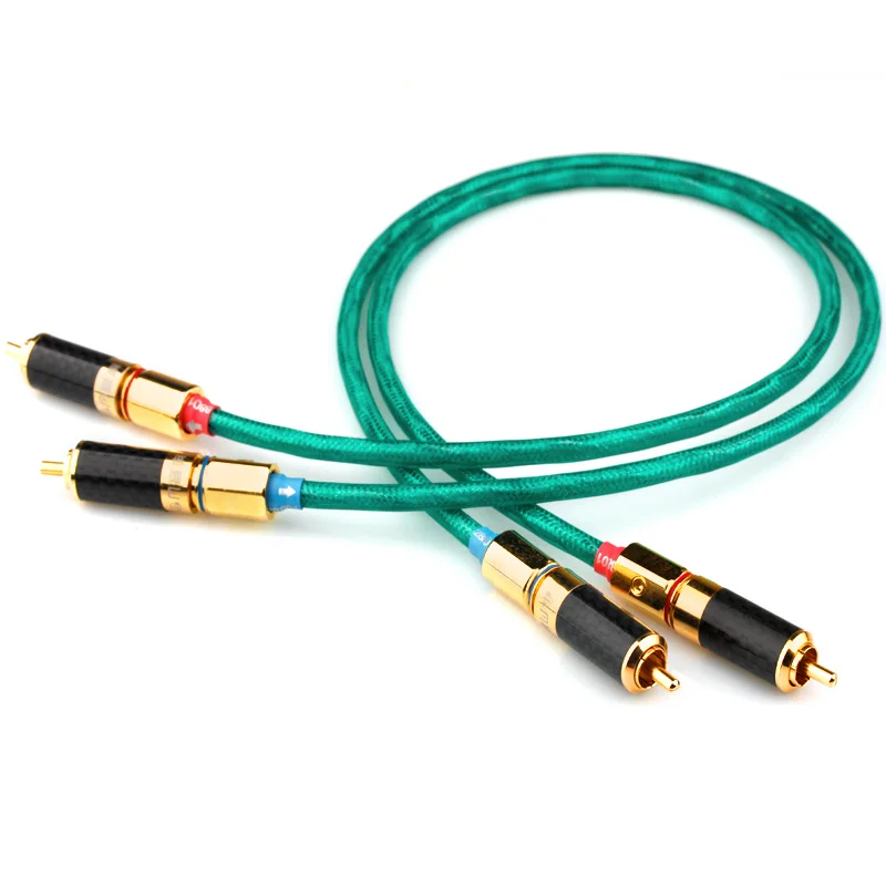 Xiaofan X03 2RCA к 2 RCA штекер штекеру Медь & sp ofc аудио кабель м 3 5 для домашнего кинотеатра