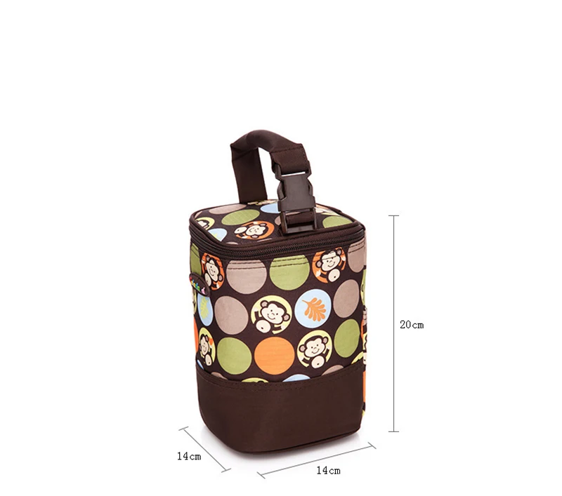 Baby Handbag Insulation Bottle Bag Portable Dot Mummy Breast Milk Bottles Thermo Bags Infant Feeding Keep Warm Tote BB5132 (10)