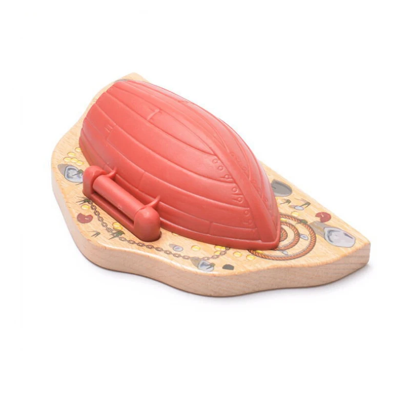 

x078 Hot selling mysterious shells Pirate's Treasure game scene fit Electric car and Brio wooden train developing boys