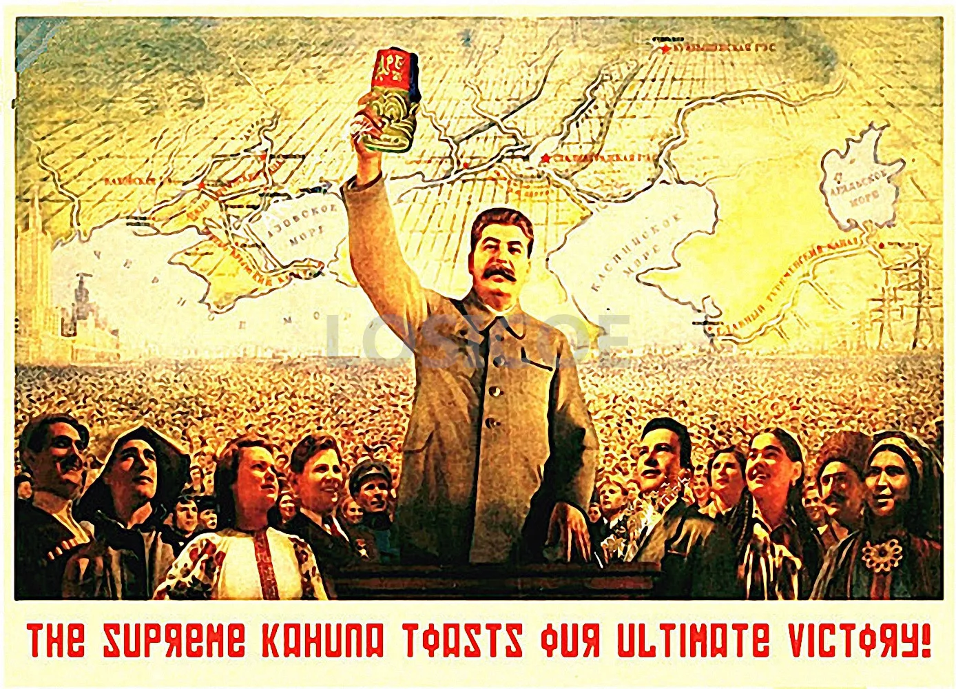 Ленин Сталин Маркс энгелс Мао Цзэдун советские лидеры коммунистический плакат 30X42 см ретро крафт-бумага наклейки на стену домашний декор - Цвет: Золотой