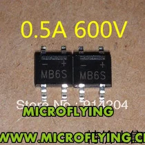 

200 шт SMD MB6S 600 A в однофазный фонарь S OP-4