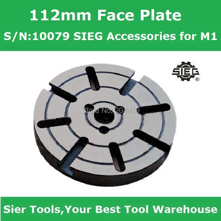 

Free Shipping!/S/N:10079 112mm Face Plate/SIEG M1 disc chuck/Sieg faceplate/disk chuck