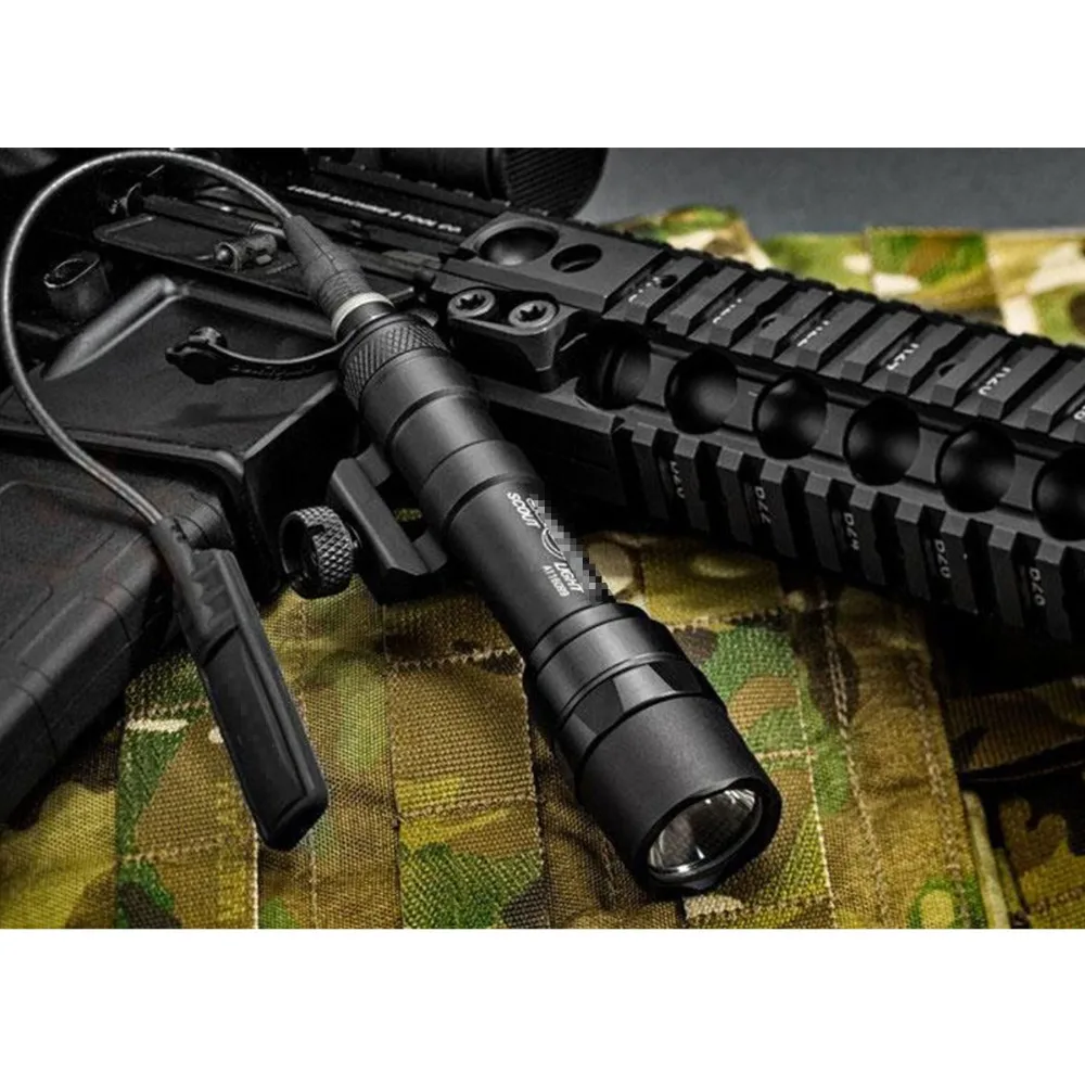 400 люмен Тактический SF M600B Скаут свет Lanterna страйкбол фонарик охотничий Keymod рейка оружие Свет пистолет свет