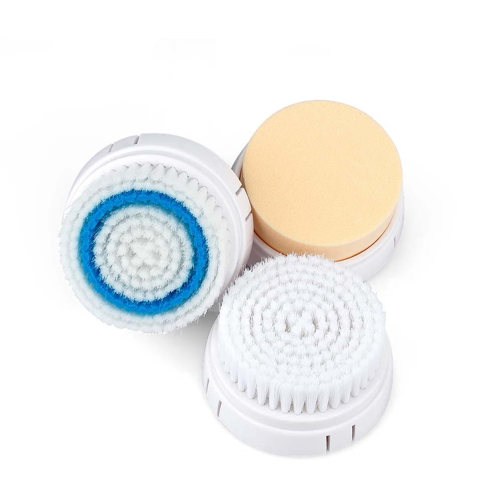 3pcs/set Brush heads for Facial Cleansing Brush Waterproof Electric