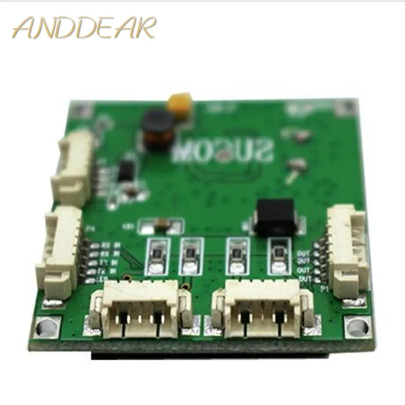 Mini PBCswitch module PBC OEM mini size 4 Ports Network Switches Pcb Board ethernet switch 10/100Mbps OEM/ODM | Компьютеры и офис