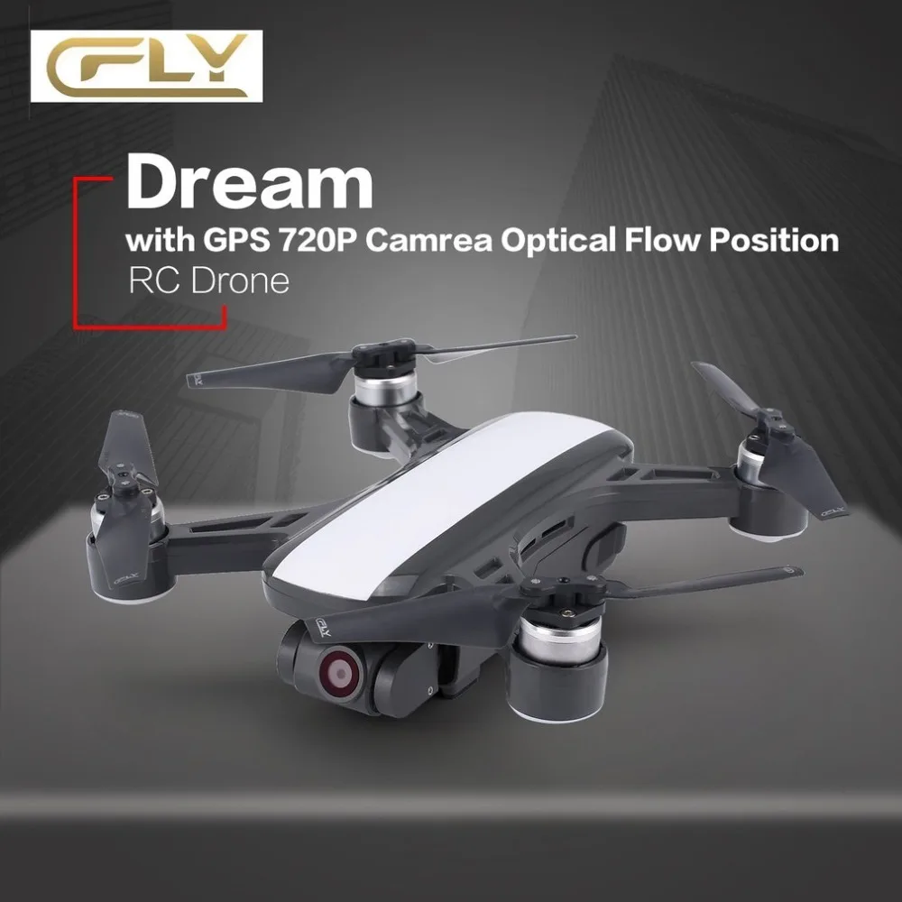 

C-FLY Dream 5G Altitude Hold Drone GPS Optical Flow Positioning Follow Me RC Quadcopter with 720P FPV,1080P Video HD Camera
