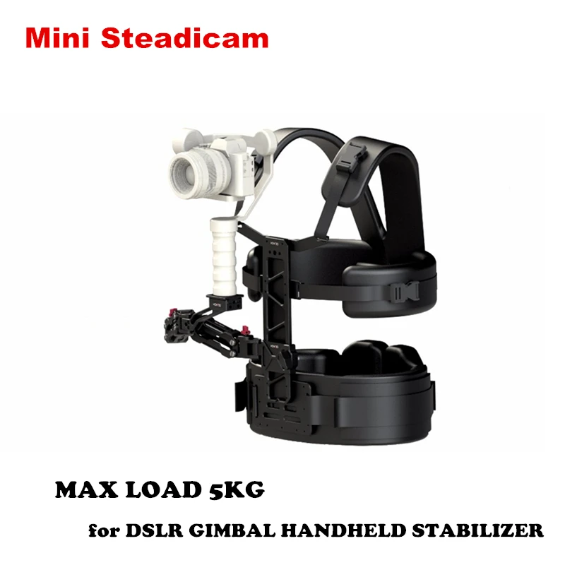 Мини Steadiam steadycam жилет рог рычаг Gimbal Поддержка rig для цифровых зеркальных камер Zhiyun кран 2 TILTA G1 3 оси ручной Стабилизатор