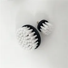 2 шт., щетка для дрели, щетка для чистки, используется на электрической дрели для ковра, дивана, кожи, пластика, дерева