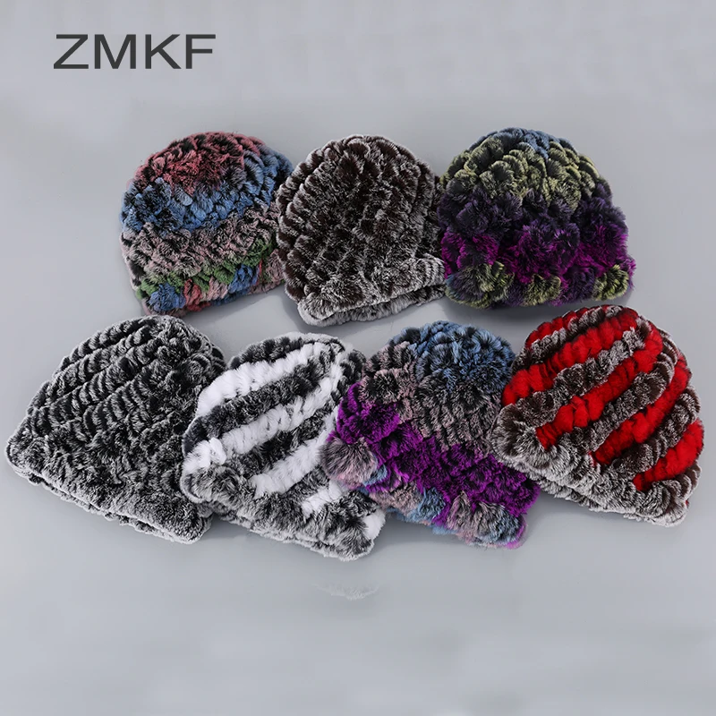 2017 zmkf Новый Мех животных помпонами зимние Кепки зима Шапки для Обувь девочек