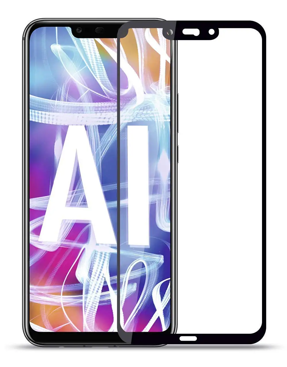 Закаленное стекло для Huawei Mate 20 Lite Полное покрытие 9H Защитная пленка экрана