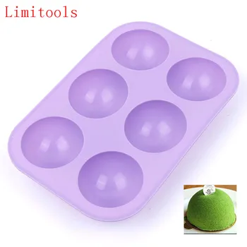 

New Silicone Half Ball Sphere Mold Chocolate Cupcake Cake Mold DIY Baking Decorative Cake Mould Tool