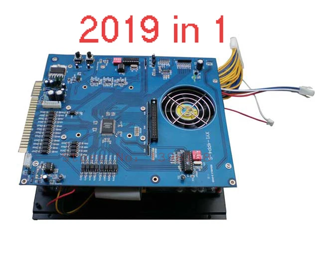 Cheap 2019  in 1 Arcade Jamma PCB Multi Game Board Arcade game board/ 40G HDD  VGA/CGA output  machine mainboard
