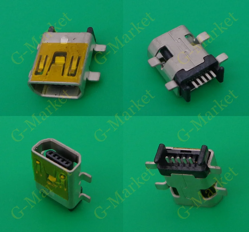 5 шт. 5pin мини USB разъем для зарядки v3 порт мобильного телефона и другой