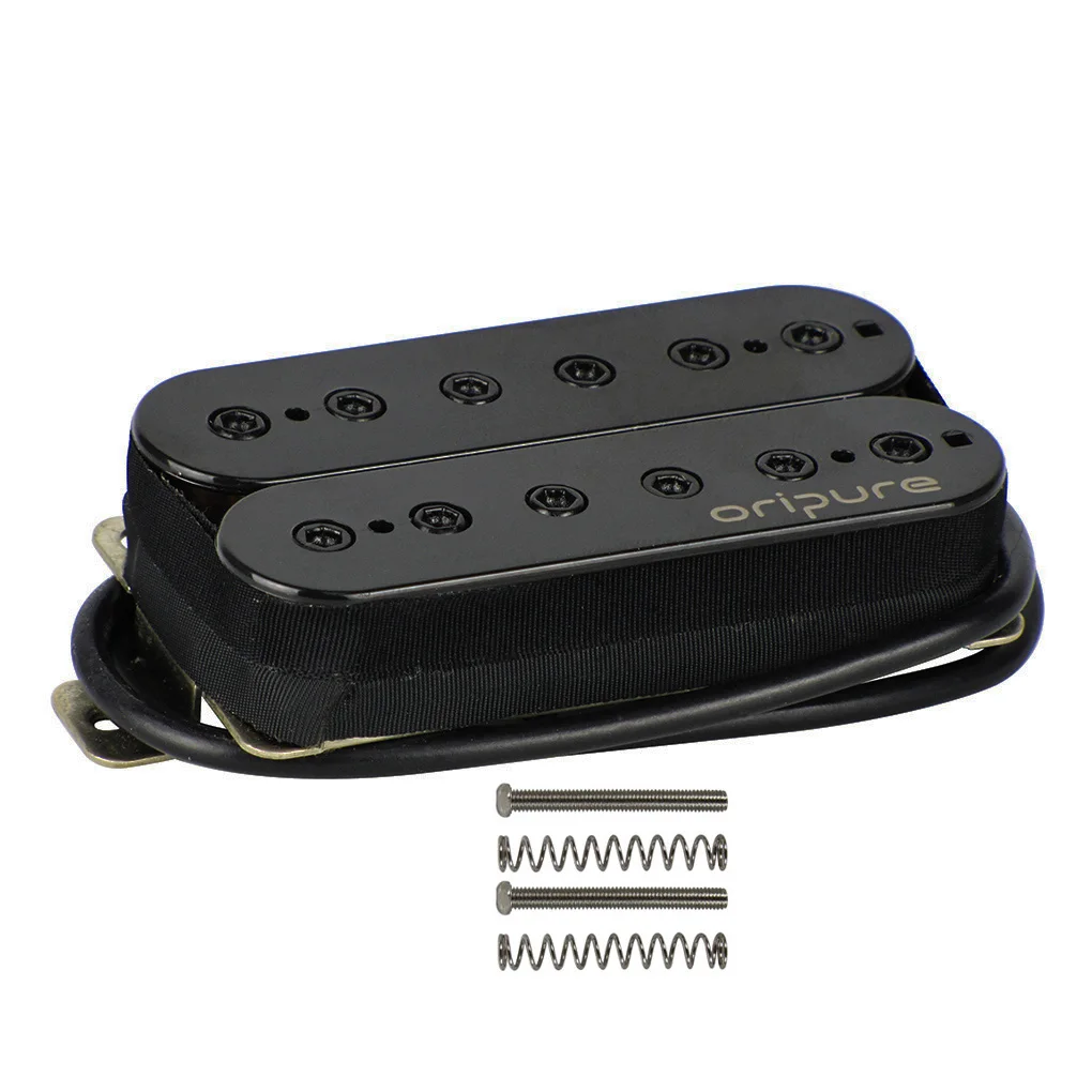 OriPure ручной работы Alnico 5 двойная катушка гитарный звукосниматель «хамбакер» Шея 15,5 K для гитарных аксессуаров