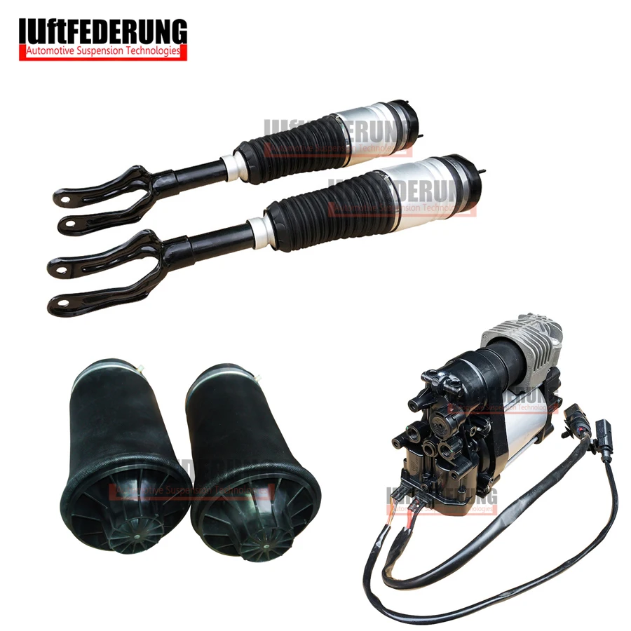 

Luftfederung 1Set Front Air Spring Air Suspension Compressor Rear AirBag Fit Jeep Grand Cherokee 68059904AD 68029912AE 68204387