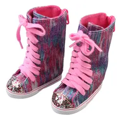 18 дюймов обувь для девочек куклы Мех животных снегоступы обувь см 43 см Кукла аксессуар Best подарок