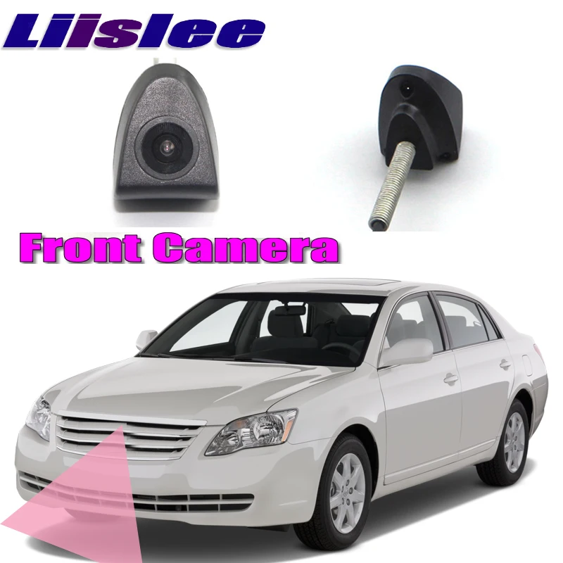 

LiisLee Car Front Camera Front Logo Camera For Toyota Avalon XX30 2004-2012 2010 2011 DIY Manually Control Channel Front Camera