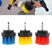 2 дюйма Мощность поломоечных щеток для чистки Ванная комната ковровая плитка раковина Пластик механический инструмент кисть