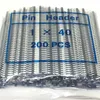 10pcs 40 Pin 1x40 Single Row Male 2.54 Breakable Pin Header Connector Strip for Arduino Black ► Photo 1/2