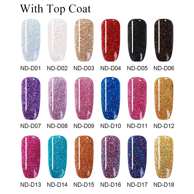 نيكول يوميات 10g غمس مسمار مسحوق نظام الطبيعية الجافة الملونة الثلاثية الأبعاد لامع مسمار الفن بريق مسحوق مانيكير تصميم