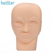 Красота Девушка Полупостоянный макияж Татуировка глаз губ 3D практика манекен кожи голова обучение Sep 13