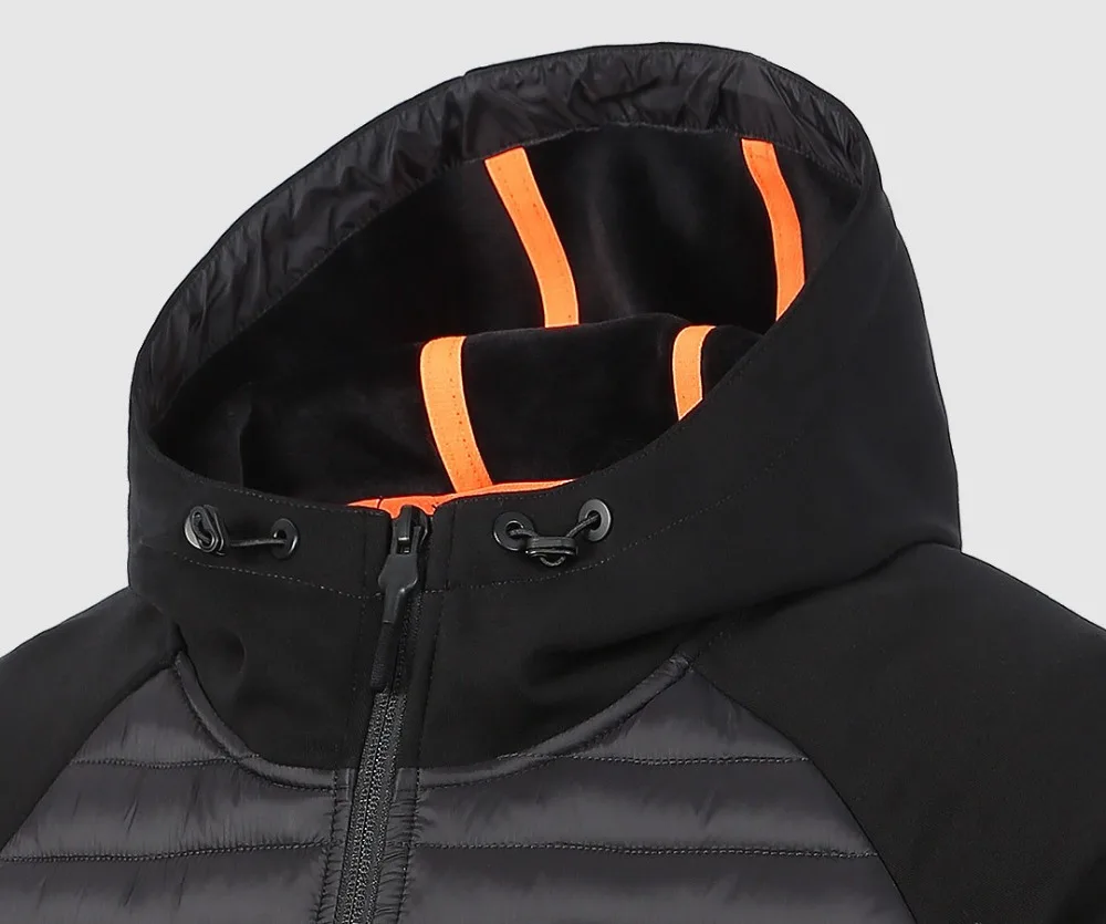 Xiaomi Uleemark Men cotton-padded clothes Sports series Winter Autumn outdoor Spliced sportswear Camping Male Jacket Coat (13)