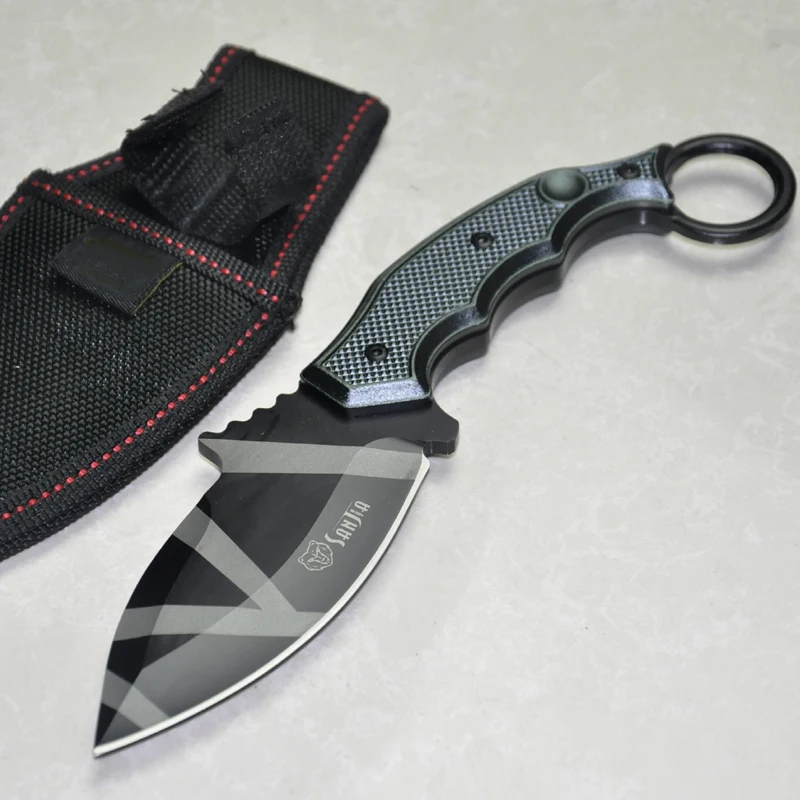 Buy Outdoor Fixed Blade Knife Stainless Steel Hunting