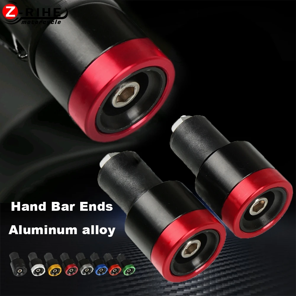 

Universal Motorcycle Handlebar Handle Bar Hand Grips Ends For Honda CBR 1100XX 125R 150R 250 250R 300R 400 500R 600 F2 F3 F4 F4i