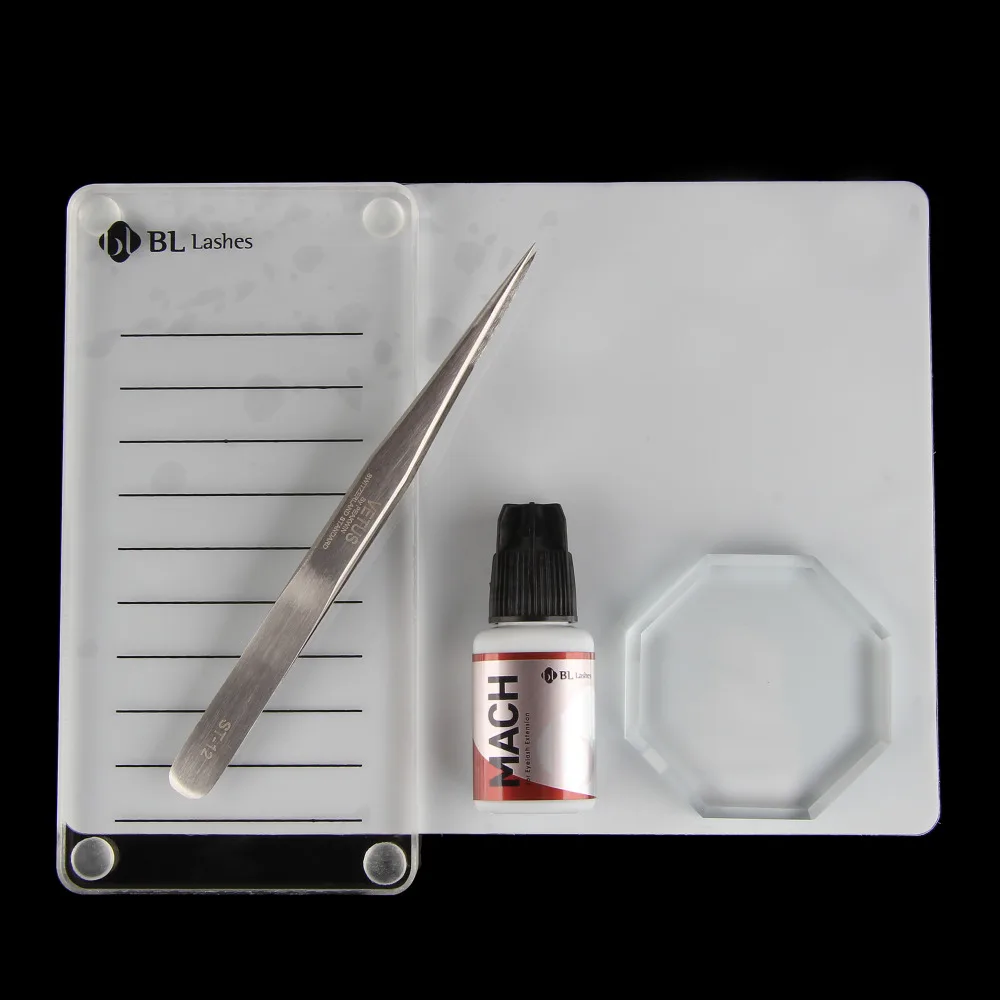 

Blink 1PCS Makeup Eyelash Extension Grafted Pads Fasle Eyelash Stand Pad Pallet Washable Protecting Tweezers Lash Grafting Tools