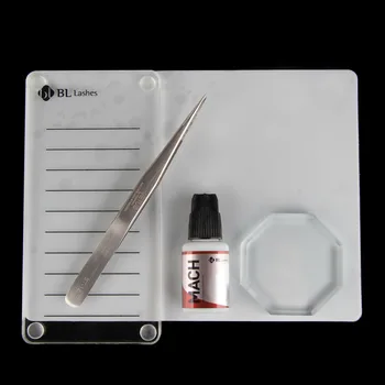 

Blink 1PCS Makeup Eyelash Extension Grafted Pads Fasle Eyelash Stand Pad Pallet Washable Protecting Tweezers Lash Grafting Tools