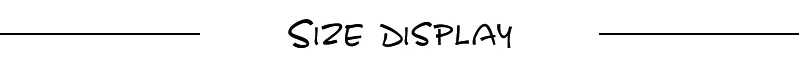 3.Size display